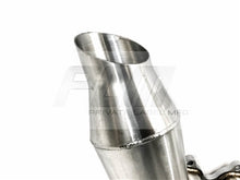 Load image into Gallery viewer, PrivateLabelMfg PLM-HH-HOOD-HEADER-A OPEN BOX PLM Power Driven H-Series Hood Exit Race Header 4-1 Megaphone H22 F20B H22A