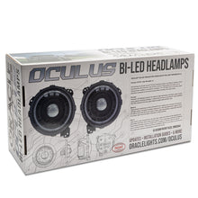 Load image into Gallery viewer, ORACLE Lighting ORL5839-504 Oracle Oculus Bi-LED Projector Headlights for Jeep JL/Gladiator JT - Matte Blk - 5500K