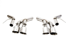 Load image into Gallery viewer, PrivateLabelMfg PLM Axle Back Muffler Delete Chevy Camaro V6 3.6L 2016 - 2022 Stainless Steel Quad Tips