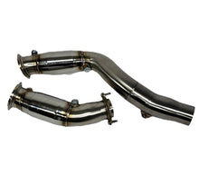 Load image into Gallery viewer, PrivateLabelMfg PLM-M3-DP-F80-CAT PLM Power Driven BMW M3 M4 3-inch Catted Downpipes F80 F82