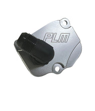 Load image into Gallery viewer, PrivateLabelMfg PW-TCCVR-K-AN-90-V2 Precision Works Timing Chain Tensioner Cover Plate AN10 90 Degree Swivel Honda K-Series