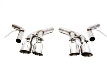 Load image into Gallery viewer, Private Label MFG Exhaust PLM Axle Back Muffler Delete Chevy Camaro V6 3.6L 2016 - 2022 Stainless Steel Quad Tips