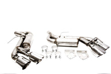 Load image into Gallery viewer, Private Label MFG Exhaust PLM Axle Back Muffler Delete Chevy Camaro V6 3.6L 2016 - 2022 Stainless Steel Quad Tips