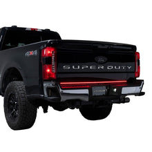 Load image into Gallery viewer, Putco PUT9203060-26 Putco 2024 Ford SuperDuty F-250 60In Direct Fit Red Blade Kit Tailgate Bars w/ LED Taillamps