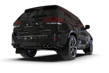 Load image into Gallery viewer, Rally Armor RALMF134-UR-BLK-RD Rally Armor 18-22 Jeep Grand Cherokee SRT Trackhawk Black UR Mud Flap - Red Logo
