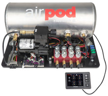 Load image into Gallery viewer, Ridetech RID30514000 Ridetech RidePro E5 Air Ride Suspension Control System 3 Gal Single Compressor AirPod 1/4in Valves