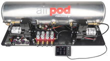 Load image into Gallery viewer, Ridetech RID30514100 Ridetech RidePro E5 Air Ride Suspension Control System 5 Gallon Dual Compressor AirPod 1/4in Valves