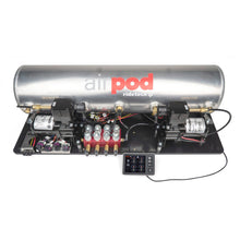 Load image into Gallery viewer, Ridetech RID30514100 Ridetech RidePro E5 Air Ride Suspension Control System 5 Gallon Dual Compressor AirPod 1/4in Valves