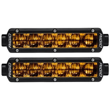 Load image into Gallery viewer, RIGID Industries Fog Light RIGID Industries 906704 SR-Series DOT/SAE J583 6 Inch Selective Yellow LED Fog Light, Pair