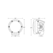 Load image into Gallery viewer, Rigid Industries Light Bars & Cubes Rigid Industries 360-Series 4in LED Off-Road Drive Beam - RGBW (Pair)