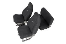 Load image into Gallery viewer, Rough Country DHTP_91009 Rough Country Seat Covers | Front and Rear | Jeep Wrangler YJ 4WD (1991-1995) 91009