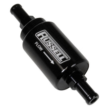 Load image into Gallery viewer, Russell RUS650625 Russell 3/8 Male To 3/8 Male Barbed Fuel Check Valve - Black Anodized