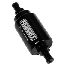 Load image into Gallery viewer, Russell RUS650623 Russell 5/16 Male To 5/16 Male Barbed Fuel Check Valve - Black Anodized