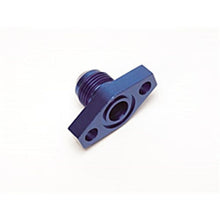 Load image into Gallery viewer, Russell Fittings Russell Performance -10 AN Blue Oil Drain to Male Fitting (Includes Viton O-ring)