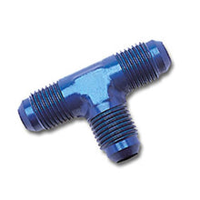 Load image into Gallery viewer, Russell Fittings Russell Performance -6 AN Flare Tee Fitting (Blue)
