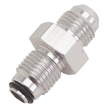 Load image into Gallery viewer, Russell Fittings Russell Performance -6 AN (male to 11/16in-18 O-ring seal) Power Steering Adapter. Clear anodized