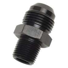 Load image into Gallery viewer, Russell Fittings Russell Performance -8 AN to 1/2in NPT Straight Flare to Pipe (Black)