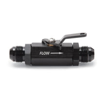 Load image into Gallery viewer, Russell Fittings Russell Performance Shutoff Valve -8 AN Male Black Finish