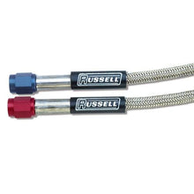 Load image into Gallery viewer, Russell Fuel Lines Russell Performance -3 AN 10in Pre-Made Nitrous and Fuel Line