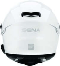 Load image into Gallery viewer, Sena Technologies Helmets and Accessories Sena Technologies Outforce Full Face Bluetooth Helmet Glossy White - XL