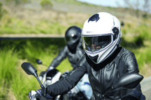 Load image into Gallery viewer, Sena Technologies Helmets and Accessories Sena Technologies Outforce Full Face Bluetooth Helmet Glossy White - XL