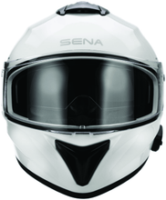 Load image into Gallery viewer, Sena Technologies Helmets and Accessories Sena Technologies Outforce Full Face Bluetooth Helmet Glossy White - XL
