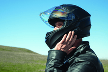 Load image into Gallery viewer, Sena Technologies Helmets and Accessories Sena Technologies Outforce Full Face Bluetooth Helmet Matte Black - Small