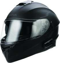 Load image into Gallery viewer, Sena Technologies Helmets and Accessories Sena Technologies Outforce Full Face Bluetooth Helmet Matte Black - Small
