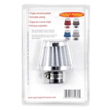 Load image into Gallery viewer, Spectre Engine Breather Filters Spectre Breather Filter 10mm Flange / 2in. OD / 1-3/4in. Height - White