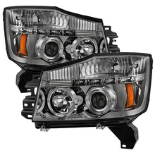 Load image into Gallery viewer, Spyder Auto Headlight Set Spyder Auto 5033963 (Spyder Signature) Projector Headlights - LED Halo - Smoke
