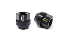 Load image into Gallery viewer, BMS Elite Titanium Lug Nuts - M14x1.5 - Cone Seat - Set of 20 Spacers Burger Motorsports Inc Shadow Black