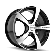 Load image into Gallery viewer, Touren Wheels - Cast Touren 3190 TR9 16x7 / 4x100/114.3 BP / 42mm Offset / 67.1mm Hub Gloss Black Machined Wheel