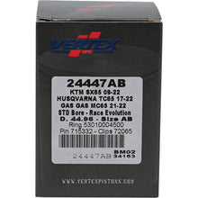 Load image into Gallery viewer, Vertex Pistons Uncategorized Vertex Piston 09-24 KTM 65 SX 65cc Cast Race Evolution Piston Kit