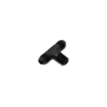 Load image into Gallery viewer, Vibrant Fittings Vibrant -3AN x 1/8in NPT Flare to Pipe Tee Adapter Fitting - Aluminum