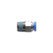 Load image into Gallery viewer, Vibrant Fittings Vibrant Male Straight Pneumatic Vacuum Fitting (1/4in NPT Thread) - for 1/4in (6mm) OD tubing