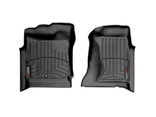 Load image into Gallery viewer, WeatherTech Floor Mats - Rubber WeatherTech 01-03 Dodge Durango Front FloorLiner - Black