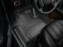 Load image into Gallery viewer, WeatherTech Floor Mats - Rubber WeatherTech 03-09 Land Rover Range Rover Front FloorLiner - Black