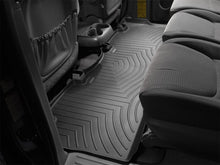 Load image into Gallery viewer, WeatherTech Floor Mats - Rubber WeatherTech 04-10 Toyota Sienna Rear FloorLiner - Black
