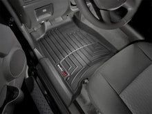 Load image into Gallery viewer, WeatherTech Floor Mats - Rubber WeatherTech 04+ GMC Canyon Ext Cab Front FloorLiner - Black