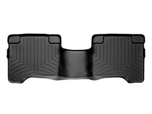 Load image into Gallery viewer, WeatherTech Floor Mats - Rubber WeatherTech 04+ Nissan Armada Rear FloorLiner - Black
