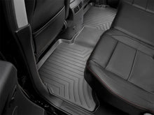Load image into Gallery viewer, WeatherTech Floor Mats - Rubber WeatherTech 04+ Nissan Titan Crew Cab Rear FloorLiner - Black