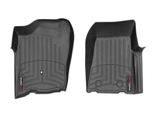 Load image into Gallery viewer, WeatherTech Floor Mats - Rubber WeatherTech 05+ Ford Ranger Front FloorLiner - Black
