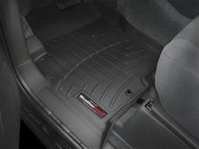 Load image into Gallery viewer, WeatherTech Floor Mats - Rubber WeatherTech 05+ Nissan Frontier Crew Cab Front FloorLiner - Black