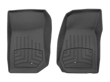 Load image into Gallery viewer, WeatherTech Floor Mats - Rubber WeatherTech 07-13 Jeep Wrangler 2-Door Front FloorLiner - Black