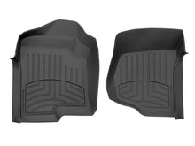 Load image into Gallery viewer, WeatherTech Floor Mats - Rubber WeatherTech 08-13 Chevrolet Avalanche Front FloorLiner HP - Black