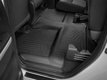 Load image into Gallery viewer, WeatherTech Floor Mats - Rubber WeatherTech 14+ Toyota Tundra Double Cab Rear FloorLiners - Black