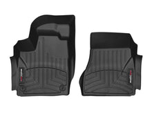 Load image into Gallery viewer, WeatherTech Floor Mats - Rubber WeatherTech 16-18 Smart ForTwo Front FloorLiner - Black