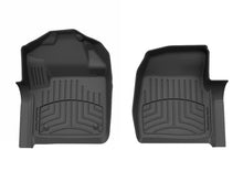 Load image into Gallery viewer, WeatherTech Floor Mats - Rubber WeatherTech 17-19 Ford F250/F350/F450/F550 Reg. Cab Front FloorLiner HP - Black