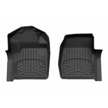 Load image into Gallery viewer, WeatherTech Floor Mats - Rubber WeatherTech 17-25 Ford SuperDuty Regular Cab w/Vinyl Floors Front FloorLiner HP - Black