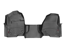 Load image into Gallery viewer, WeatherTech Floor Mats - Rubber WeatherTech 17+ Ford F-250/F-350/F-450 Front FloorLiner - Black (w/ 1st Row Bench Seats)